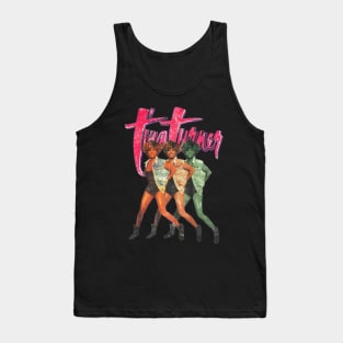 Tina Turner Queen Of Rock And Roll Tank Top